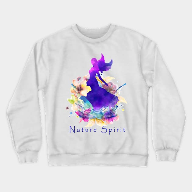 Nature Spirit Crewneck Sweatshirt by clothed_in_kindness